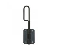 Verrou baïonnette acier prépeint, H.300 x L.60 x P.20 mm