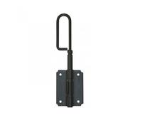 Verrou baïonnette acier prépeint, H.400 x L.60 x P.20 mm