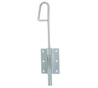 Generique Verrou baïonnette à visser D14 L 250 mm platine 90 x 66 x 1 mm