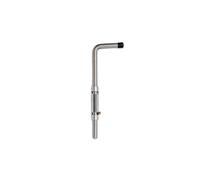 Verrou BOURG douille renforcé réglable - 16 x 300 mm - Zingué blanc - M-455303