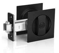 Verrou caché, loquet de confidentialité avec poignée latérale, adapté aux portes d'une épaisseur de 31 à 51 mm, idéal pour les salles de bain et les chambres