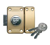 Verrou City 25 double cylindre - Cylindre 45 mm - Sur variure NV 05 - 10020452V05
