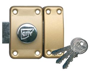 Verrou CITY ART 26 double cylindre CAVERS - 1002