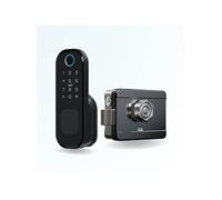 Verrou connecté biométrique locky-3 à empreinte digitale, code, badge et bluetooth