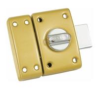 Verrou cylindre/bouton - 40 mm - bronze - Classik ABUS