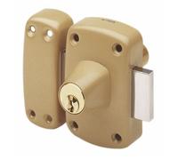 Verrou cylindre double entrée 7603 cyclop vachette (45 mm)