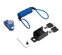 Verrou d'alarme de scooter 7 mm Pin pour Xiaomi pour m365 Pro pour 1s | Corps en alliage de zinc, cylindre n cuivre, fonctionnement fluide, résistant à la rouille, résiste aux chocs et aux