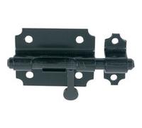 Verrou de box bouton poire diamètre 10mm zingué noir - JARDINIER MASSARD - 9520213 Noir G