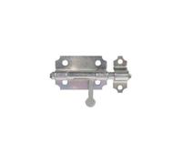 Verrou de box bouton poire diamètre 14mm bichromaté - - M-498143