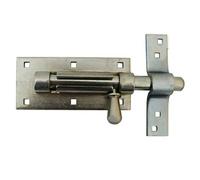 Verrou de box porte cadenas renforcé bichromaté - - M-467163
