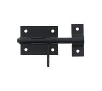 Verrou de box standard BOURG - Ø 16 mm - Noir - M-498162