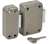 Yale Verrou de cave YV25C-35 – cylindre 5 goupilles diamètre 23 mm – 4 clés – beige