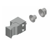 Verrou de condamnation - coulissant aluminium - 9,5mm - blanc - DS6218 LA CROISÉE DS