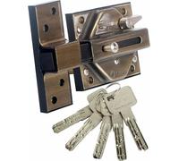 Verrou de haute sécurité 7930r Modèle en bronze anglais 97930rbi lince