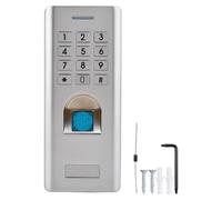 Verrou de porte à empreinte digitale avec clavier, capacité de 1000 empreintes digitales + 2000 codes PIN, indice de protection IP66