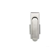 Verrou de porte d'armoire en acier inoxydable 304 avec ouverture réglable pour boîtiers de commande électriques et équipements industriels, argent (717-2 petite taille)