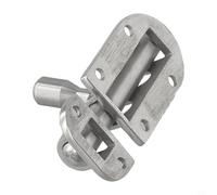 Verrou de porte de bateau en acier inoxydable 316 pour fenêtre et cabine en verre Finition argentée Taille 60 mm