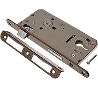 Verrou de porte de chambre Z001 - Serrure à mortaiser PZ 90/50 mm - Gauche et droite