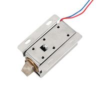 Verrou de porte de garage électrique automatique 14 x 9 x 5 DC 12 V Petite électrovanne électromagnétique pour tiroir d'armoire