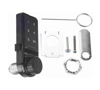 Verrou De Porte Digital Serrure Electronique D'armoire Serrure D'accès De Mot De Passe Clavier Numérique Codée Pour Armoire Placard Bureau Maison Avec Accessoires (L=30)
