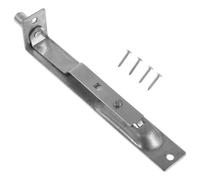 Verrou de Porte Encastré en Acier Inoxydable 304, Sécurité | Pose Facile, Style Dissimulé, Interverrouillage Renforcé, 4 Vis et 1 Gâche pour Portes de Cour