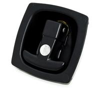 Verrou de porte pour camping-car, avec poignée en forme de T, en acier inoxydable, dimensions : 10,4 x 10,4 x 8,7 cm