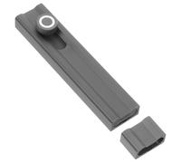 Verrou de Porte Style Vintage Adhésif, en Alliage D'aluminium | Perçage, Loquet Renforcé à Lueur Nocturne, pour Porte Coulissante Intérieure, Fermeture Simple