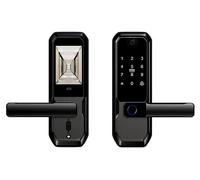 Verrou de porte vidéo intelligent avec reconnaissance d'empreintes digitales et caméra HD