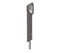 VERROU DE PORTE VXV 300MM RAL:9006 GRIS
