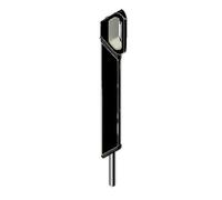 VERROU DE PORTE VXV 500MM RAL:9005 NOIR