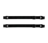 Verrou de poubelle en métal antirouille universel réglable | Sangle de verrouillage pour couvercle de poubelle anti-raton laveur pour patio, jardin, garage, allée, rue, parc