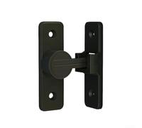 Verrou de pour porte Intérieur 90 Degrés Perçage Verrou de pour | Installation perçage, protège la pour porte, pour idéal location, sécurité immédiate, usage intérieur(Black)
