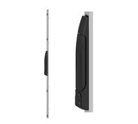 Verrou de sécurité à poignée pivotante à 3 points, 1 pièce, verrouillage de panneau d'armoire électrique, serrure à tige coulissante Cerradura Rittal(ALUMINUM DOOR_DOOR LOCK)