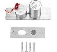 Verrou de sécurité électrique pour portes en verre - Tension de fonctionnement : 12V - Fiable et sûr pour un usage domestique