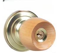 Verrou de Sécurité pour bois Massif 70mm pour Intérieur Verrou | pour bois de hêtre pour durable, cylindre pour en pour cuivre, finition lisse, pour style classique, résistance usure(A)