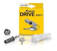 Verrou de sécurité pour portes de garage, couleur gris argent