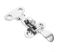 Verrou de trappe en acier 316 de qualité marine 110 x 50 mm Silencieux | Mécanisme de fonctionnement silencieux, résistant aux vibrations, brossé lisse pour la surface, utilisation en intérieur et