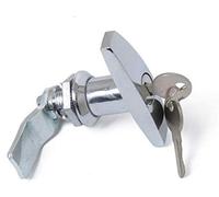 Verrou de type T en alliage de zinc pour remorque, porte, camion, camping-car