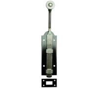 Verrou du midi coulissant en fer brut - 40 cm - 426401