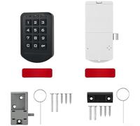 Verrou électronique à code avec clavier pour casier de salle de sport, armoire de billard, sauna, rangement de chambre, serrure de porte numérique intelligente avec verrouillage automatique et bas