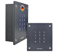 Verrou électronique en acier, indice de protection IP66, à encastrer – pour portes et portails