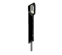 Verrou en applique 300 mm ALMA - Ral 9005 Noir - 240-300-9005