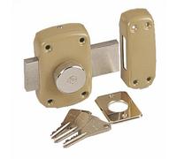 Verrou en applique - à bouton - s'entrouvrant - CYCLOP 7600 VACHETTE