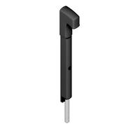 Verrou en applique Danaos tige inox longueur 281 mm noir RAL9005 LA CROISEE DS DS6368-013
