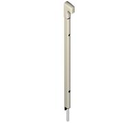 Verrou en applique Danaos tige inox longueur 536 mm blanc RAL9010 LA CROISEE DS DS6366-036