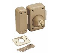 Verrou en applique de sûreté - double cylindre - pêne 160 mm - V 136 VACHETTE