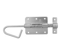 Verrou En Applique Pour Portes Serrure De Sécurité Pour Votre Maison Loquet Résistante Pour Portails Acier Zingué Couleur : Argenté 250 X Ø12 Mm