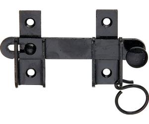 Verrou Fléau Noir Sécurité Robuste Pour Portails Et Portes - Alberts