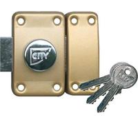 Verrou ISEO City 26 double cylindre - Cylindre 45 mm - Sur variure MV 05 - 10022452V05