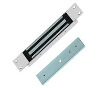 Verrou magnétique pour porte, capacité 180 kg, alimentation 12V DC, montage encastré